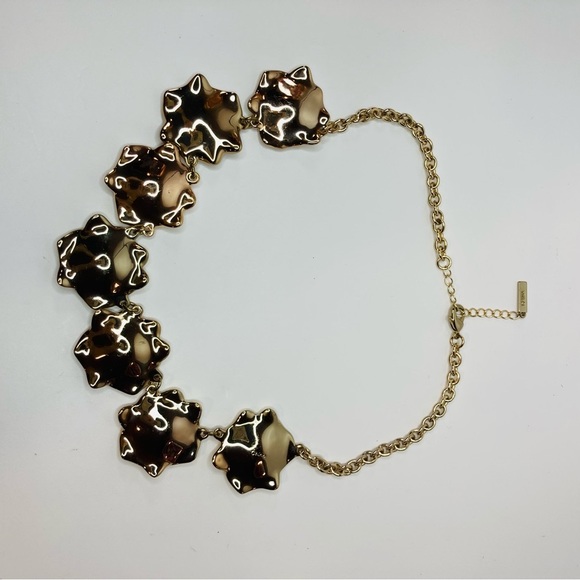 ISAAC MIZRAHI Live QVC Crystal Rhinestone Flower Necklace - Picture 6 of 7